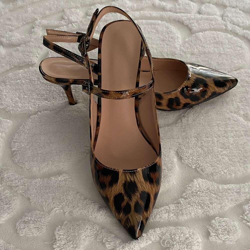 Leopard Print Women's Heels